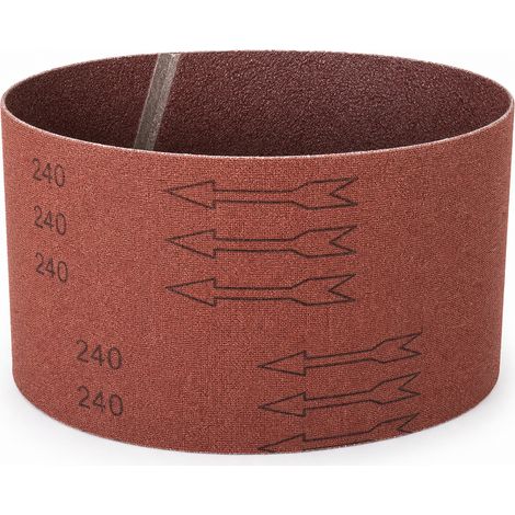 Bande Abrasive 10 Oxyde d’Aluminium pour Ponçage 100x610 mm (1/5)