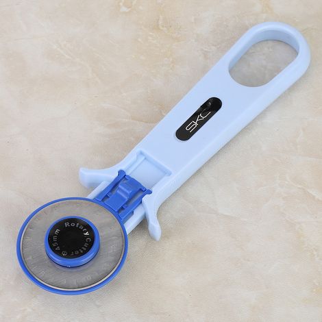 Couteau rotatif de 45 mm (1,8 pouce) pour la découpe manuelle du cuir, du tissu et du papier. (1/3)