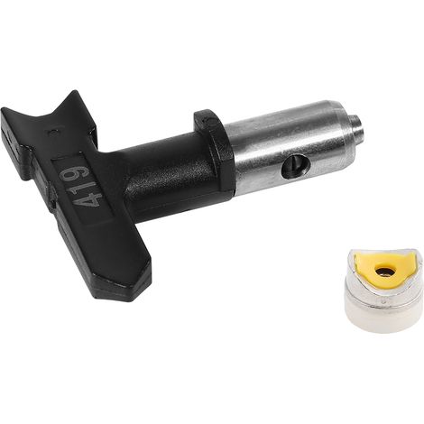 Wendbare Airless-Spritzdüse aus Wolframstahl Nr. 419, Pistolenspitze, praktisches Werkzeugzubehör, langlebiges Ersatzteil. (1/5)