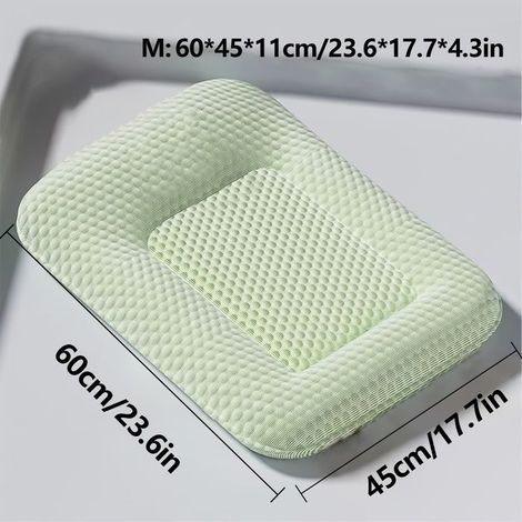 3D Ice Bean Cooling Mat for Pets - Washable Summer Bed with 3D Ice Tech, Green Basket Design