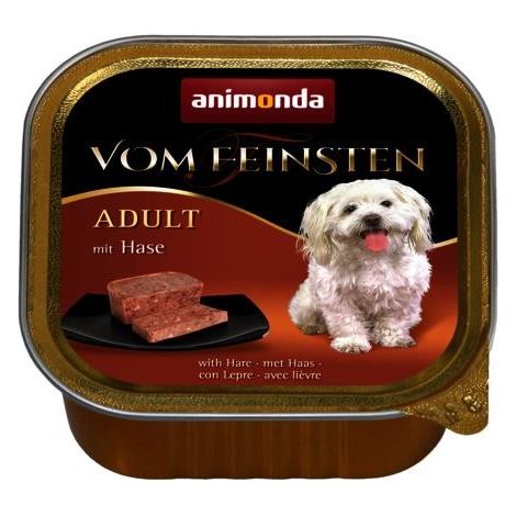 Animonda Dog Vom Feinsten Adulto Alimento húmedo para perros - Bandeja de 150 g - Conejo 150 g