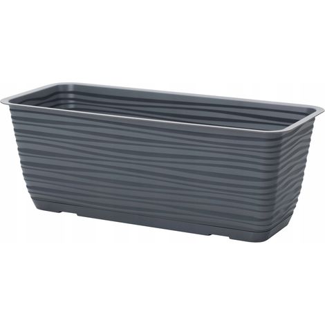 Cassapanca da balcone Sahara 40 con base  Antracite