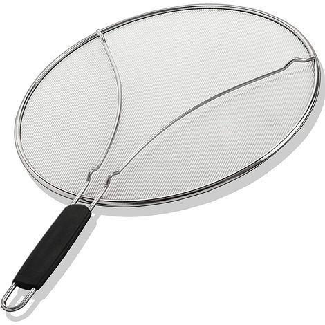 Paraspruzzi per padella - Paraspruzzi in acciaio inox da 33 cm (1/5)