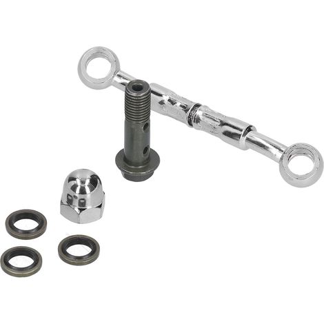 Universelle Bremsschlauchverlängerung, Hydraulikanschluss-Ersatzteil für Custom-Motorräder (1/5)