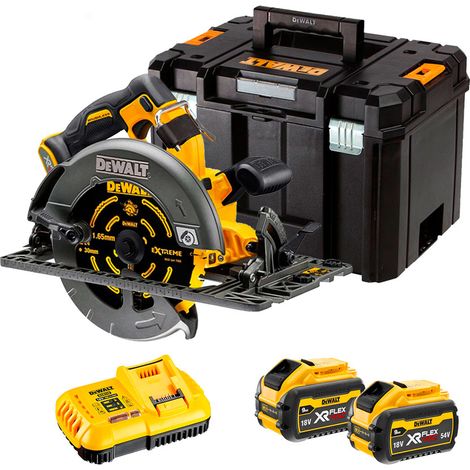 Dewalt DCS579 Flexvolt sierra circular 190mm pack con 2x9ah baterías