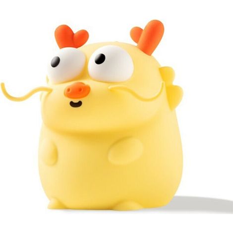 Lámpara de noche recargable Bao Bao Dragon Year, lámpara de mesita de noche regulable, lámpara Pat