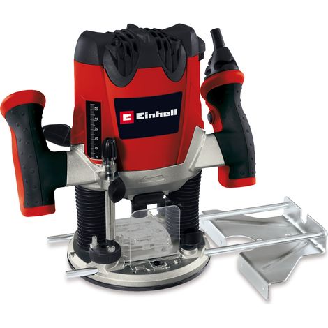 Einhell Défonceuse TE-RO 1255 (1200 W, Longueur du câble d'alimentation : 3 m, Revêtement SoftGrip, Livré avec accessoires)