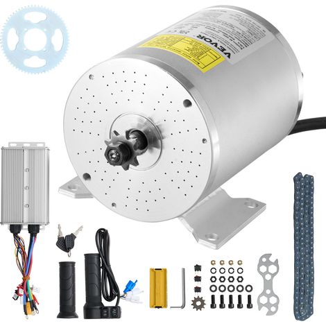 Kit complet moteur électrique sans balais 3000 W 72 V, avec contrôleur de vitesse et poignée d'accélérateur (1/5)