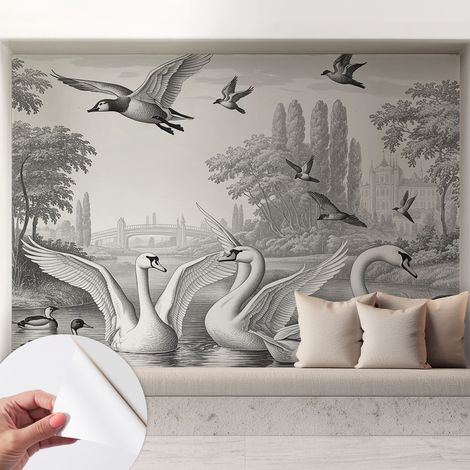 Tapetet Klebetapete für Wohnzimmer Schlafzimmer Küche - Wanddekoration Klassische Landschaft 208x146 cm (1/5)