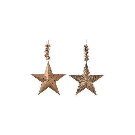 PENDAGLIO STELLE BRONZO PREZZO CAD UNO, INDICARE IL COLORE
