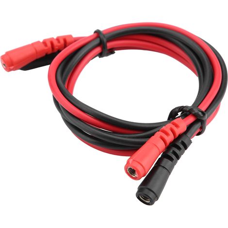 Ensemble de cordons de test pour multimètre numérique électronique P1500 avec pinces crocodiles et pointes de sonde remplaçables (1/5)