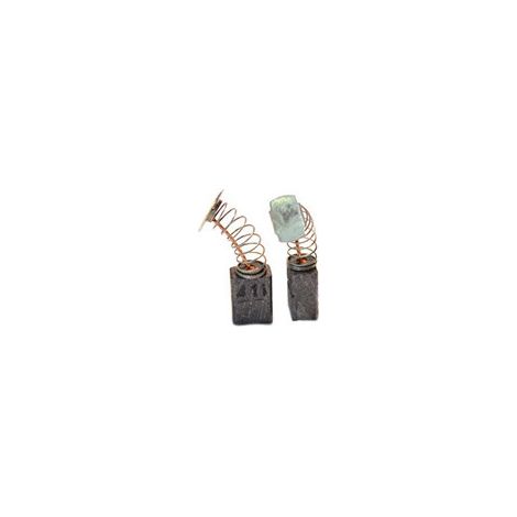 2 Stück anpassbare Kohlen für Makita. Abmessungen: 6 x 9 x 12 mm.