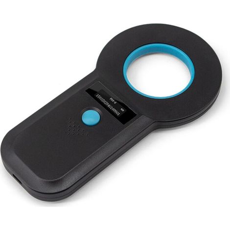 Scanner Portable d'Identification de Puce d'Animal - Lecteur d'Étiquette OLED pour Chats et Chiens