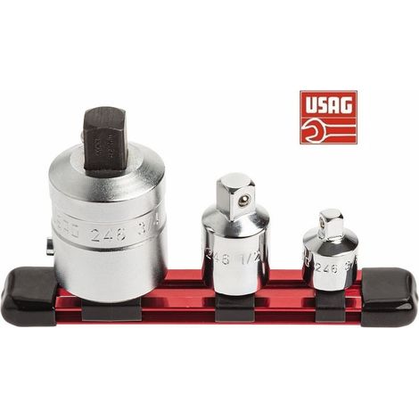 Usag 246 R/S3 Set 3 raccordi riduttori riduzione 246 3/8 1/2 3/4 riduttore (1/4)