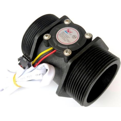 Capteur de Débit D'eau, YF-DN50 DC5-24V Compteur de Débit G1.5in Débitmètre à Turbine à Effet Hall pour Distributeurs Automatiques D'eau, Machines à Cartes (1/3)