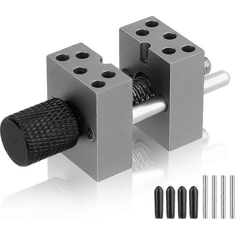 Mini étau de serrage pratique en métal, universel, noir (1/5)