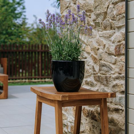 Vaso LANCELOT 21x19cm nero