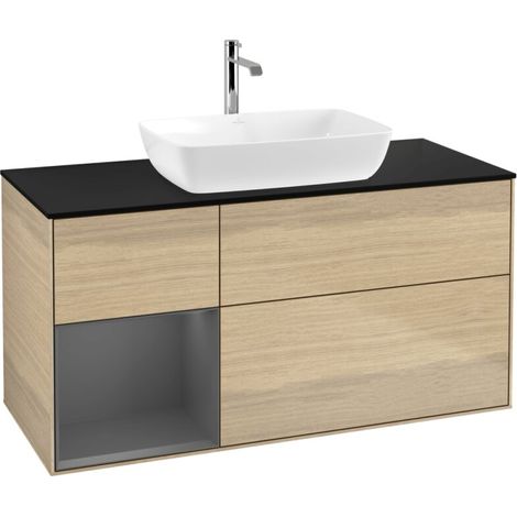 Villeroy & Boch F822GKPC Meuble sous-lavabo Finion F82 (1/2)