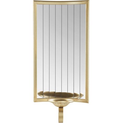 Wall Candle Holder SOBREDA Metal 41 cm Gold (1/5)