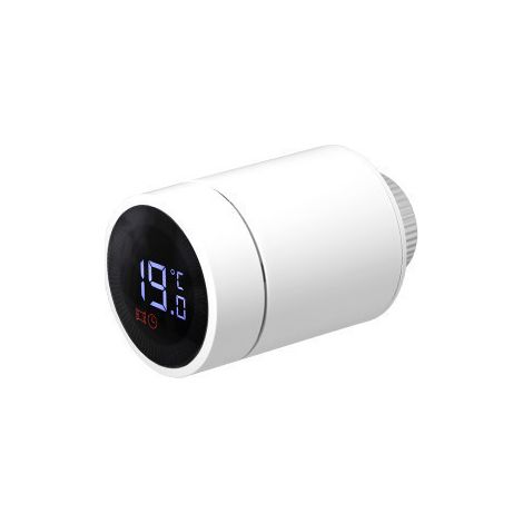 Tête thermostatique connectée ZigBee – Gestion de chauffage à distance – Compatible Google Home et Amazon Alexa – Détecteur fenêtre ouverte – Sedea (1/5)