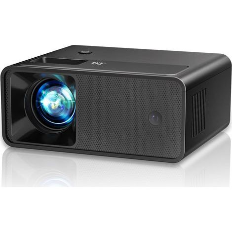 (14 x 11 x 6cm) Vidéoprojecteur 13000 Lumens Full HD 1080P, 2025 Upgraded Mini Projecteur Portable Home Cinéma 130", Projecteur Video pour Films (1/5)
