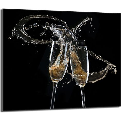 protège-plaque de cuisson en verre 60x52 Vin (1/5)