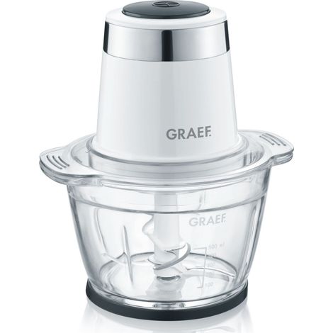 Graef CH501EU picadora eléctrica blanca 1 litro 500 W