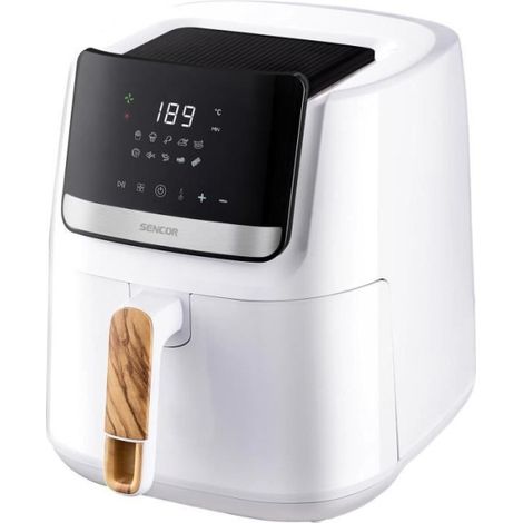 Airfryer - SENCOR - SFR 6551WH - 1600 W - 6,5 L - Blanc (1/4)