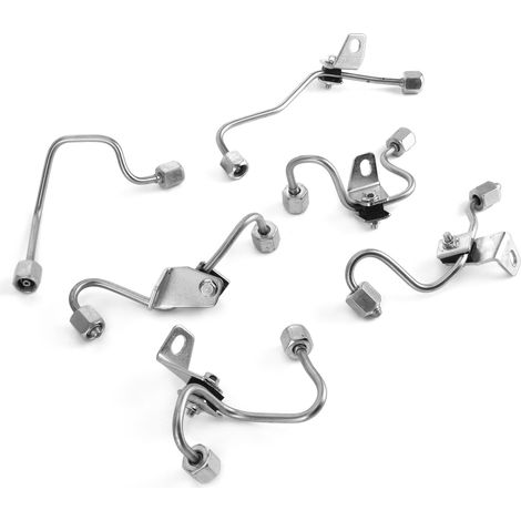 Kit di 6 pezzi per iniettori di carburante, codice 5086871AA 5086872AB 5086873AB. Ricambio per iniettori di carburante adatto per Dodge 5.9L 2003-2009. (1/5)