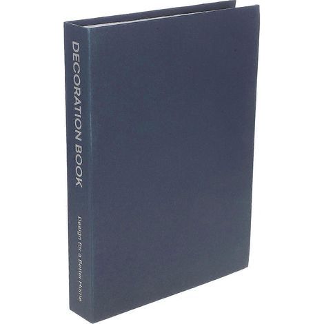 Moderne, buchförmige Schreibtischdekoration, kreatives Deko-Element für Zuhause, Wohnzimmer oder Büro (Farbe zufällig) – 21,55 x 15,7 cm – Farbe zufällig (1/3)