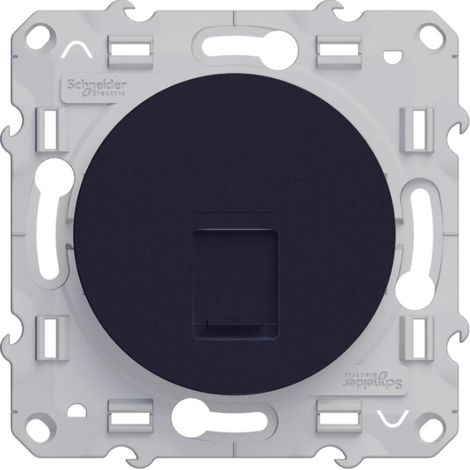 SCHNEIDER ELECTRIC Prise rj45 Odace, anthracite