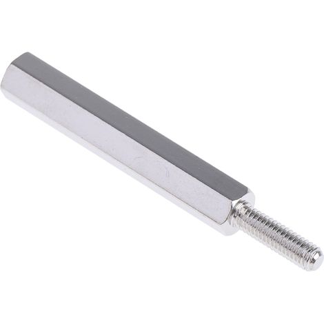 Entretoise filetée RS PRO, longueur 30mm, Mâle / Femelle, M3 x M3 ( Prix pour Paquet de 50 )