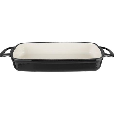 Plat en fonte rectangulaire 2.8 L noir - Vogue (1/5)