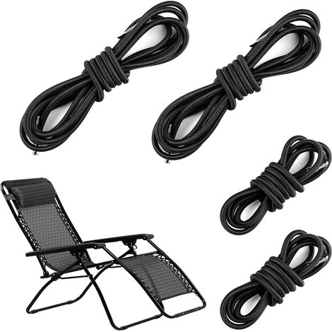 4PCS Remplacement Corde Élastique Universelle, Elastique pour Transat (1/5)
