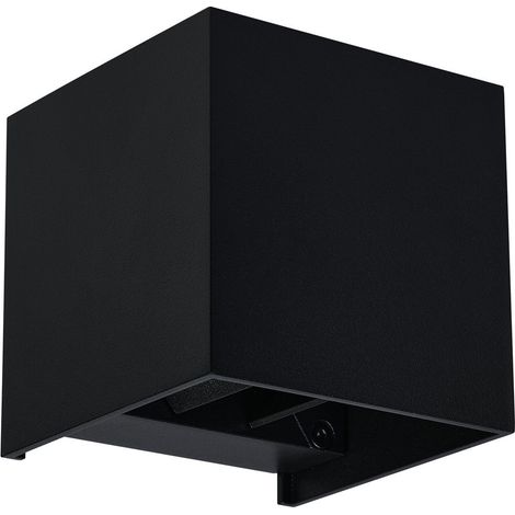 Applique PERSE noir 3000K 860lm 12W IP65 - EUROPOLE - 37960