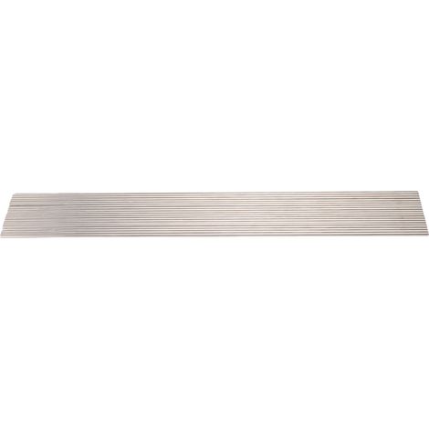 20 tiges de support en acier inoxydable, de 406 mm de long et de 3 mm de diamètre, goujons pour machines à meubles. (1/5)