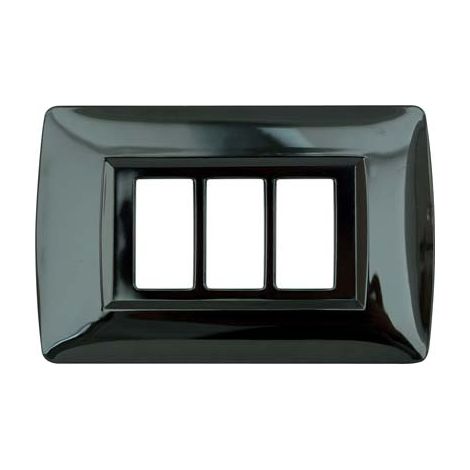 PLACCA COPRIFRUTTI MAGIC LINE - NYLON NERO POSTI 2 MM 120X80 CF=PZ 2- 5 confezioni