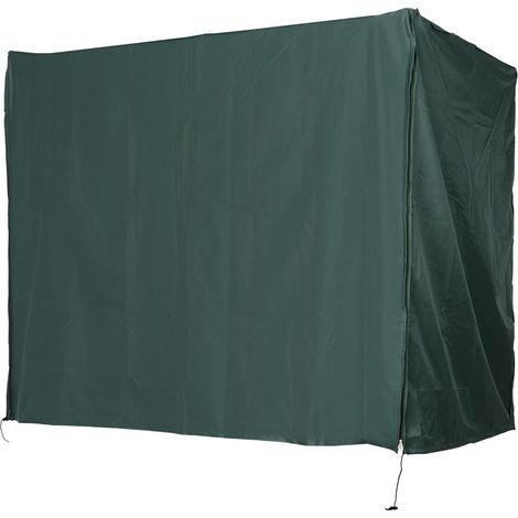 Abdeckung Für Gartenschaukel, Schutzhülle Für Hollywoodschaukel, Abdeckhaube, Wasserfest, Sonnenschutz, Oxford, Grün, 205 X 124 X 164 Cm