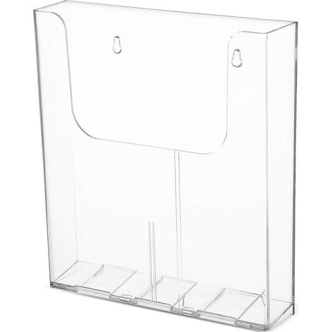 Porte-revues mural en acrylique transparent (1/5)