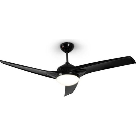 132 cm (52 Zoll) Deckenventilator – 55 W – Leiser 51 dB Wechselstrommotor – WLAN-fähig mit Fernbedienung – Integrierte E14-Leuchte (1/5)