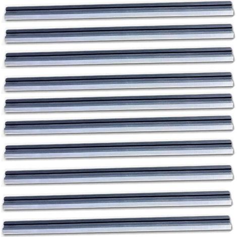 Lames de raboteuse de 3-1/4 pouces, paquet de 10 lames de raboteuse de 82 mm de remplacement pour Bosch, Makita, DeWalt, Wen 6530, Ryobi, Craftsman et autres raboteuses portables (HSS) (1/4)