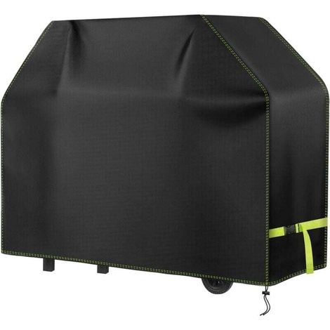 Copertura per barbecue da esterno, Oxford 420D, 147x61x117CM, resistente a vento/sole/acqua, compatibile con la maggior parte dei barbecue (1/4)