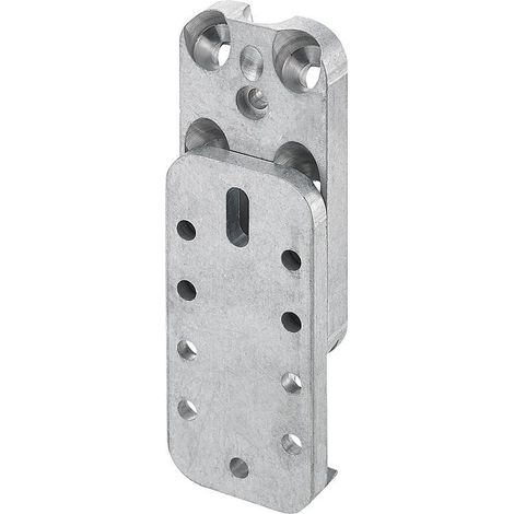 Spax – Connecteur masqué 60x160x16 mm – Raccordement conique – Vis incluse pour protection contre décrochage – Pour poutres à angle droit (1/3)