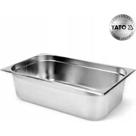 Contenitore Gastronorm 20,5L - GN 1/1, H150MM - acciaio inox - YG-00254 (1/5)