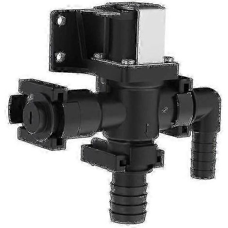 Électrovanne pour toilettes marines, camping-cars et bateaux, accessoires pour brise-siphon 12 V (1/4)