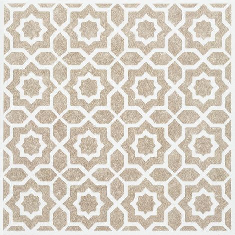 Dalles murales adhésives Lina Beige Lot de 6 (15 cm x 15 cm) (1/5)