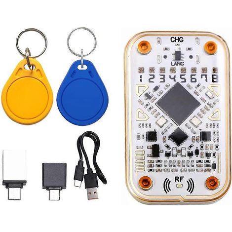 Chameleon Ultra RFID-Chip-Lesegerät + 125K 13,56 MHz UID/CUID-Schlüsselanhänger-Emulator, NFC-Dekodierungstool für IC-ID-Karten (1/5)