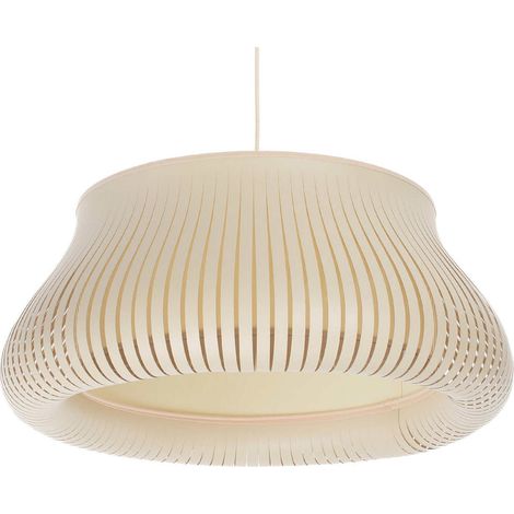 Suspension design blanche forme originale pour salon ou chambre - Ø 55 cm (1/5)