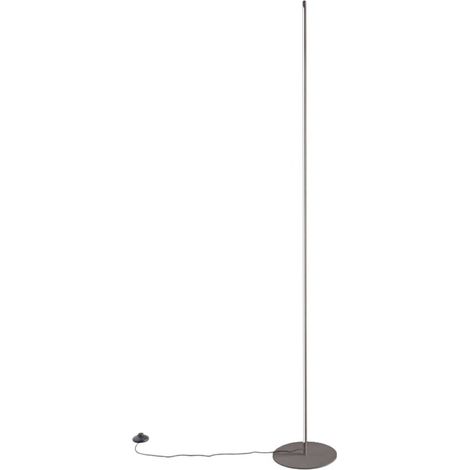 Piantana moderna gea luce ebony pt febpit led alluminio silicone dimmerabile (1/5)