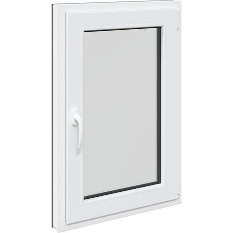 Finestra per Soffitta RISOR 60 x 90 cm PVC e Vetro Antracite vidaXL